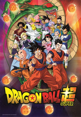 Clementoni Dragon Ball Super Jigsaw Puzzle - 1000 Piece - Poster Included - (39919)
