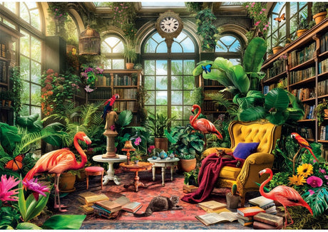 Clementoni: The Greenhouse Library - 1000pc Puzzle