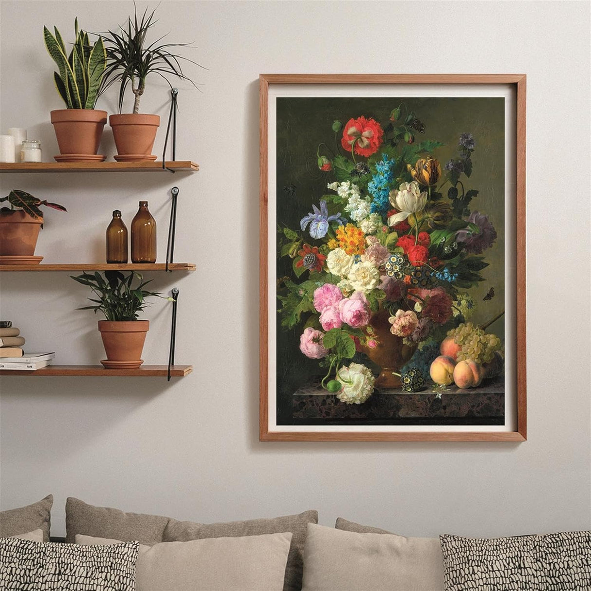 Clementoni Bowl of Flowers Jigsaw Puzzle - 1000 Piece - Museum Collection - (39970)