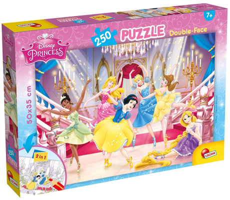 Lisciani Disney Princess Double Sided Jigsaw Puzzle - 250 Piece