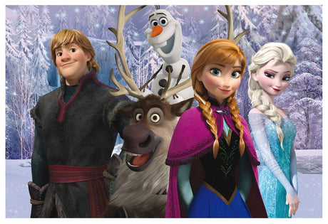 Lisciani Disney Frozen Double Sided Jigsaw Puzzle - 108 Piece