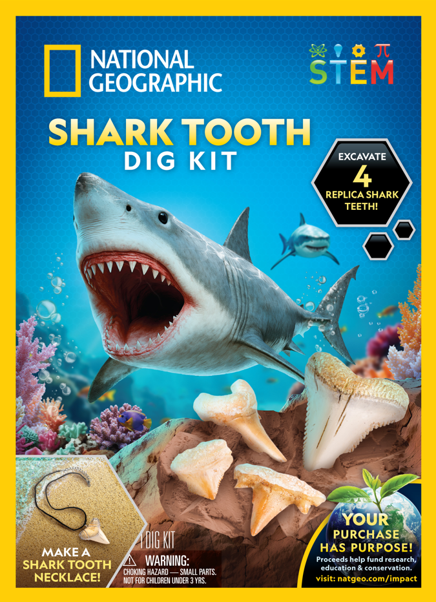 National Geographic Shark Dig Kit