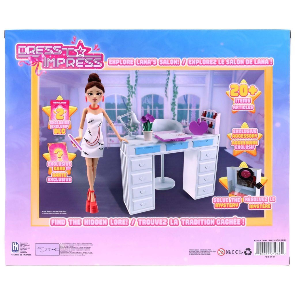 Dress To Impress: Lana's Salon Deluxe Fashion Doll Set
