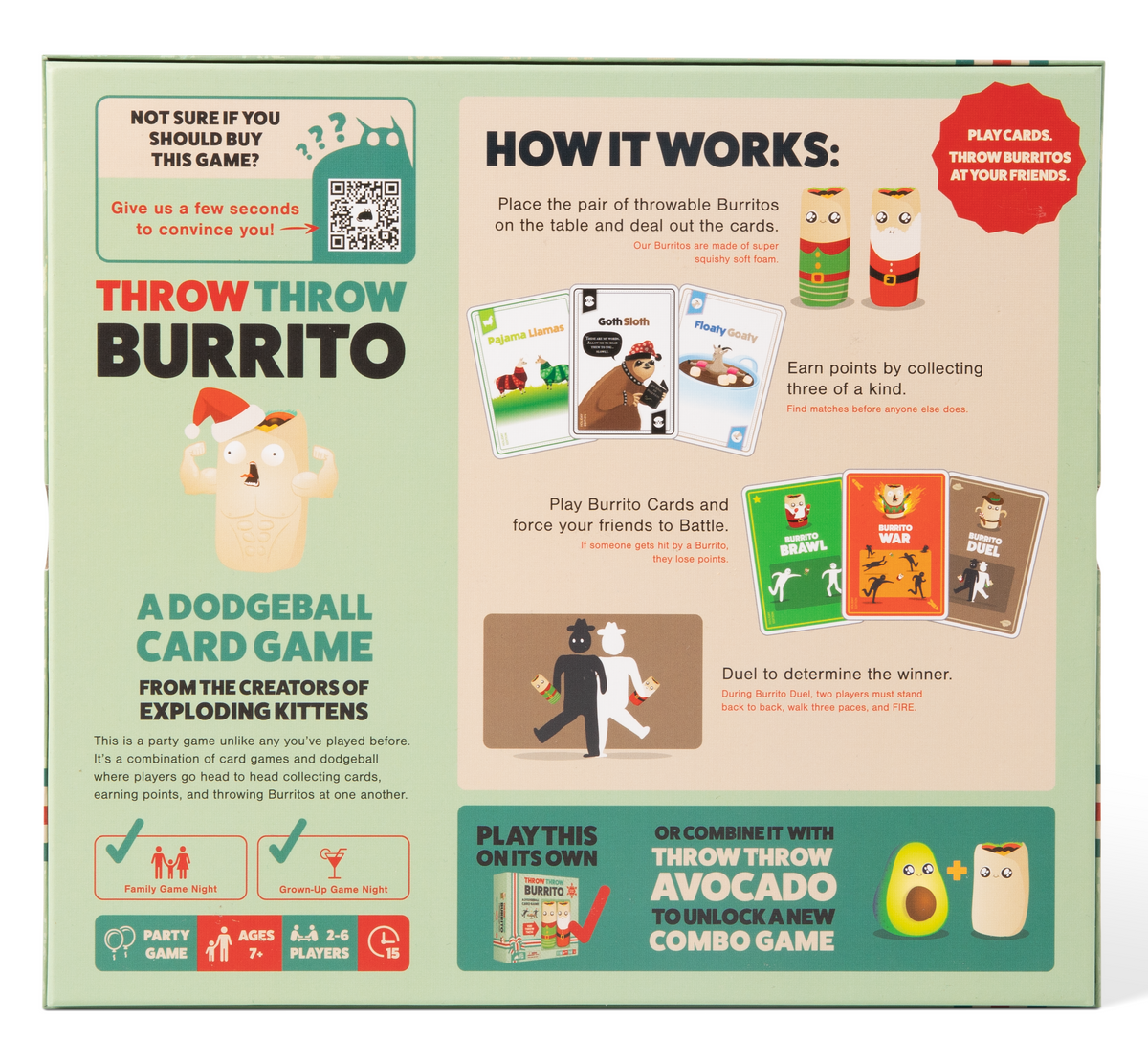 Throw Throw Burrito Holiday Edition