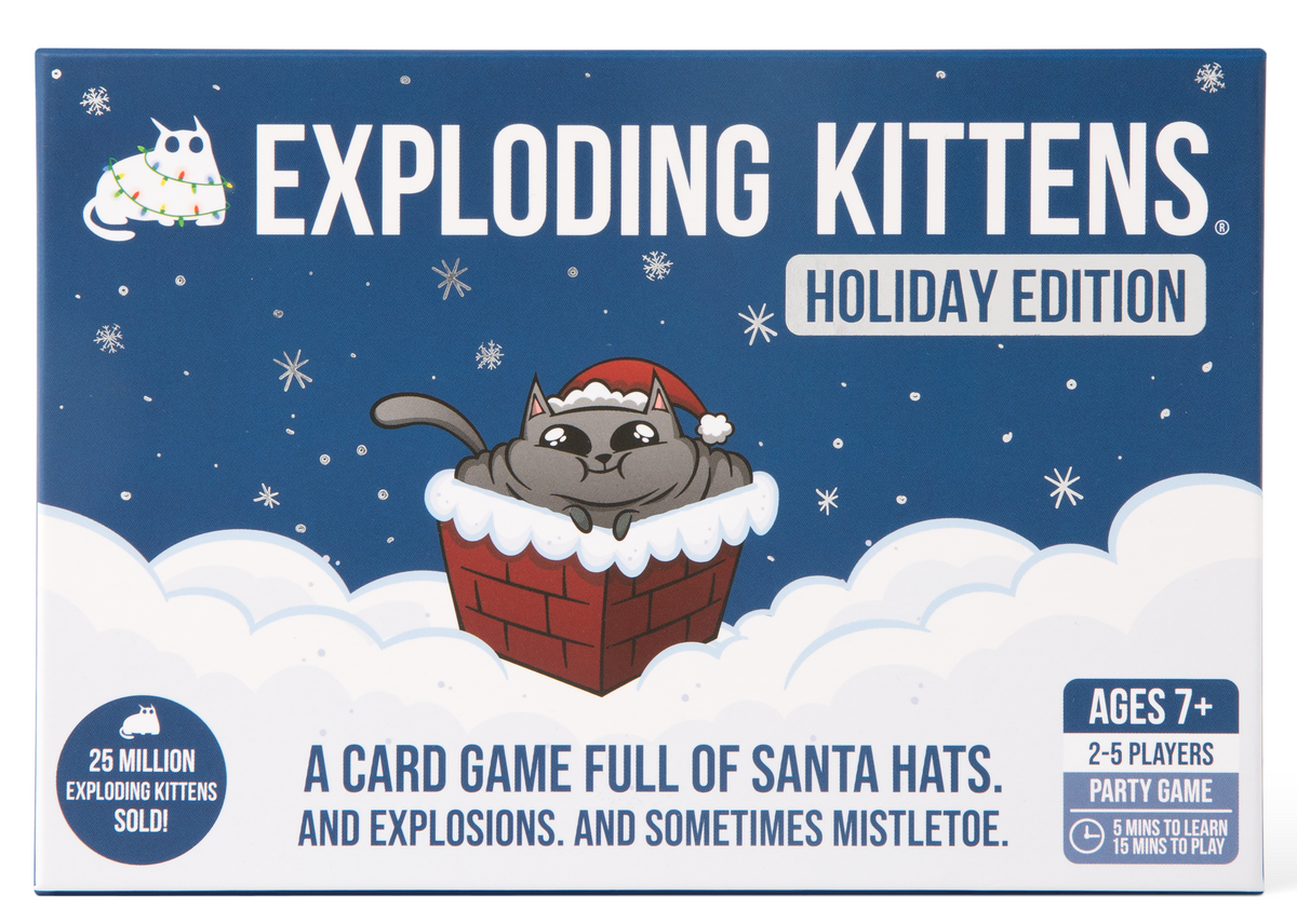 Exploding Kittens Holiday Edition