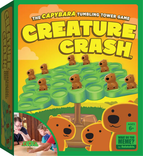 Creature Crash: The Capybara Toppling Tower Game