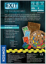 Exit the Game the Abandoned Cabin