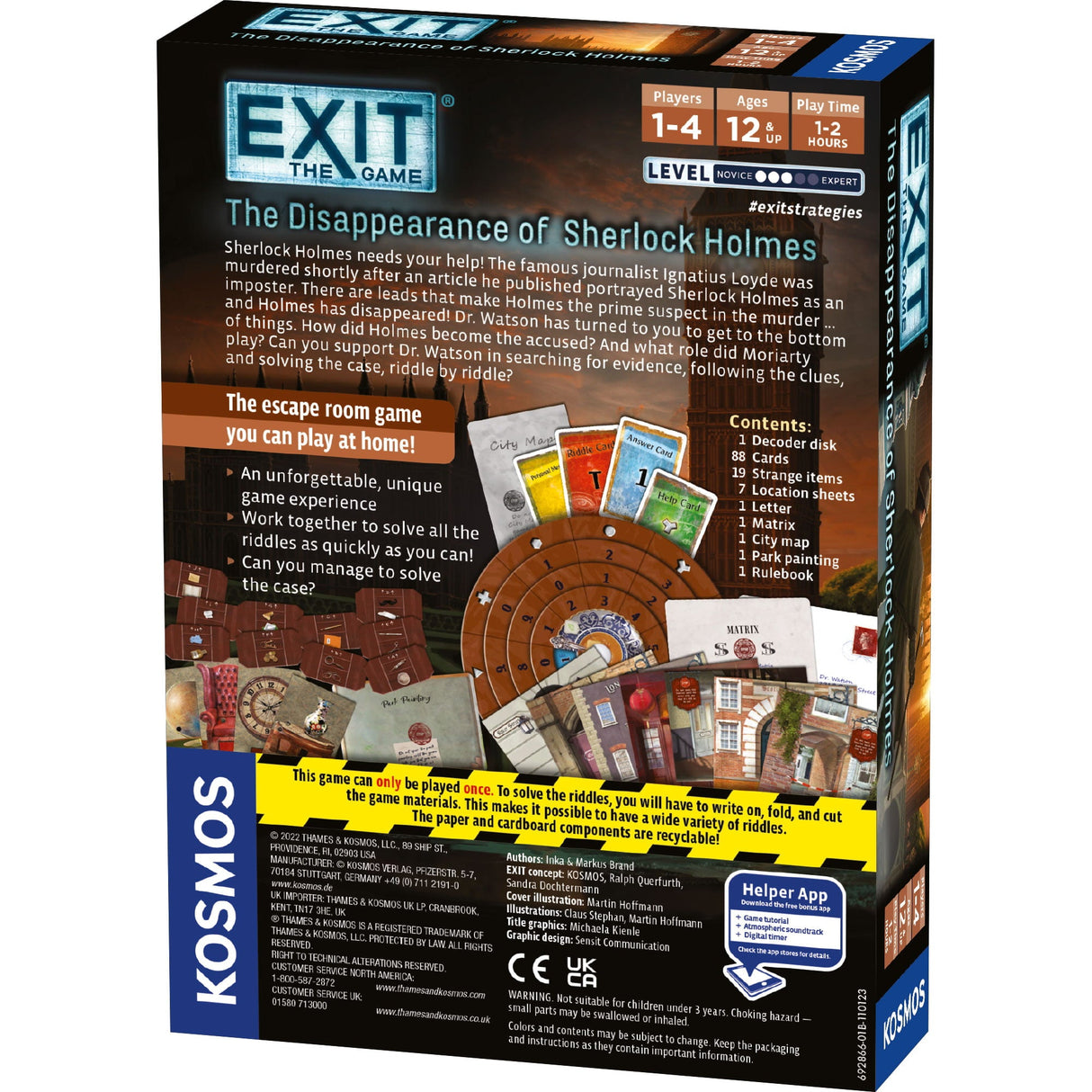 Exit The Disappearance of Sherlock Holmes