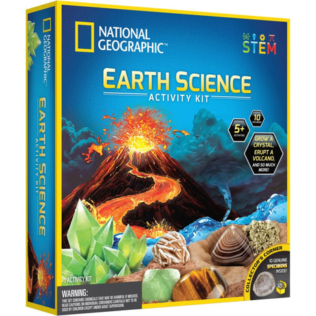 National Geographic Science Explorations: Mega Earth Science Kit