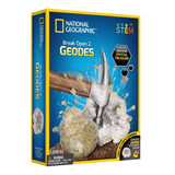 National Geographic  Break Open 2 Real Geodes