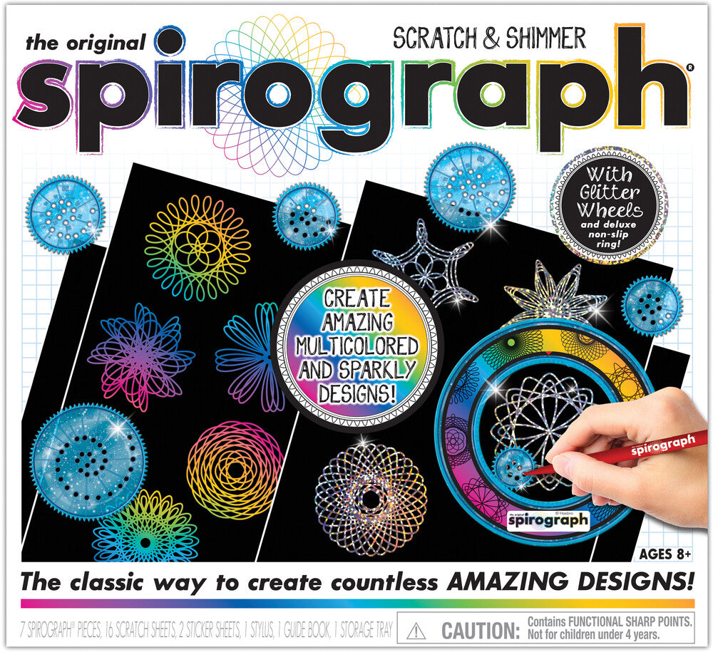 Spirograph Scratch & Shimmer