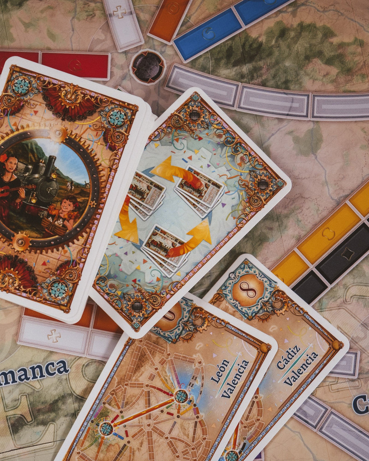 Ticket to Ride Map Collection Volume 8 Iberia & South Korea