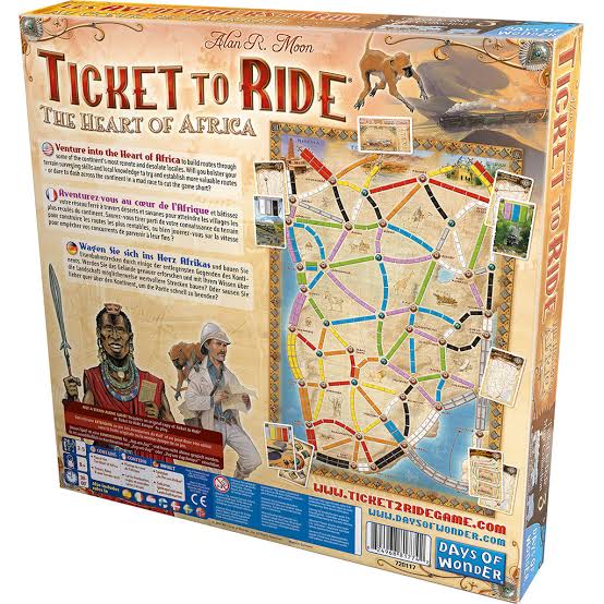 Ticket to Ride Africa Expansion