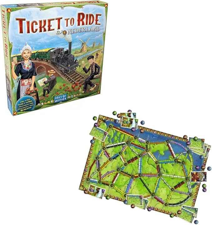Ticket to Ride Map Collection 4 Nederland