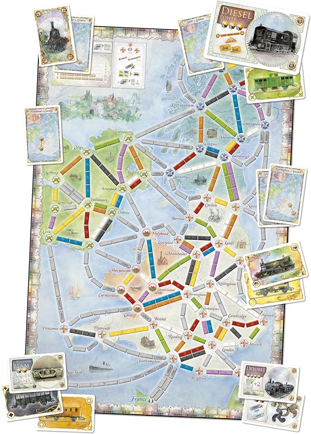 Ticket to Ride United Kingdom Expansion
