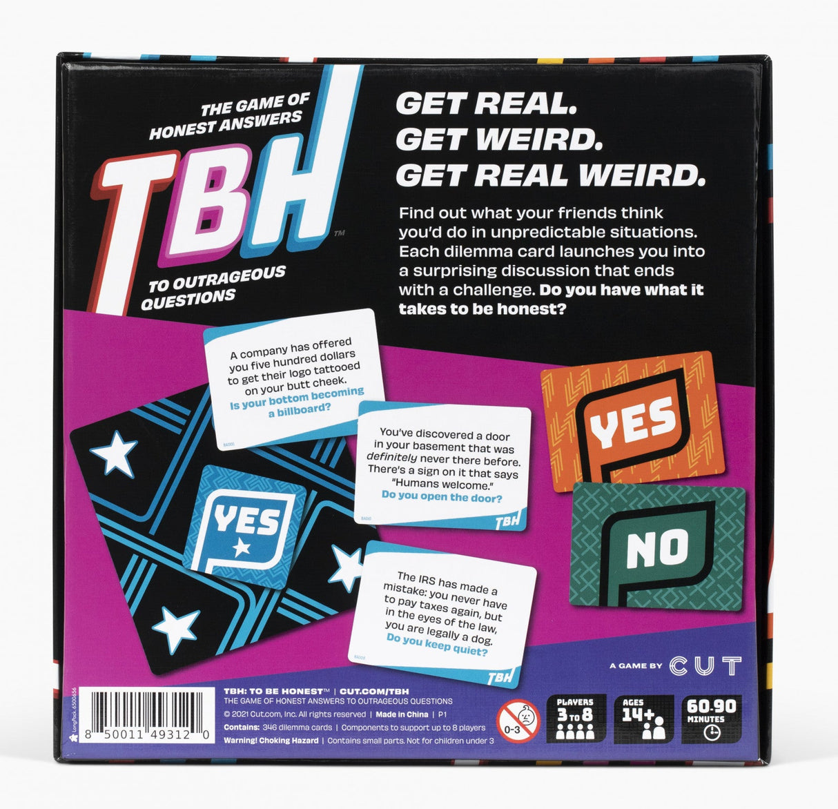 TBH The Game of Honest Answers to Outrageous Questions