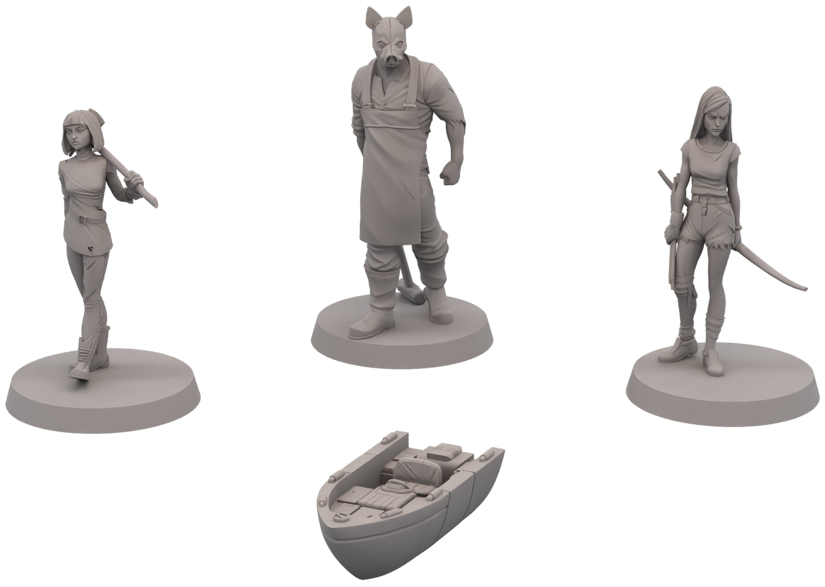 Final Girl Miniatures Happy Trails Horror
