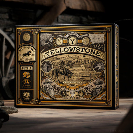 theory11 Yellowstone Puzzle 1,000 Piece Jigsaw Puzzle
