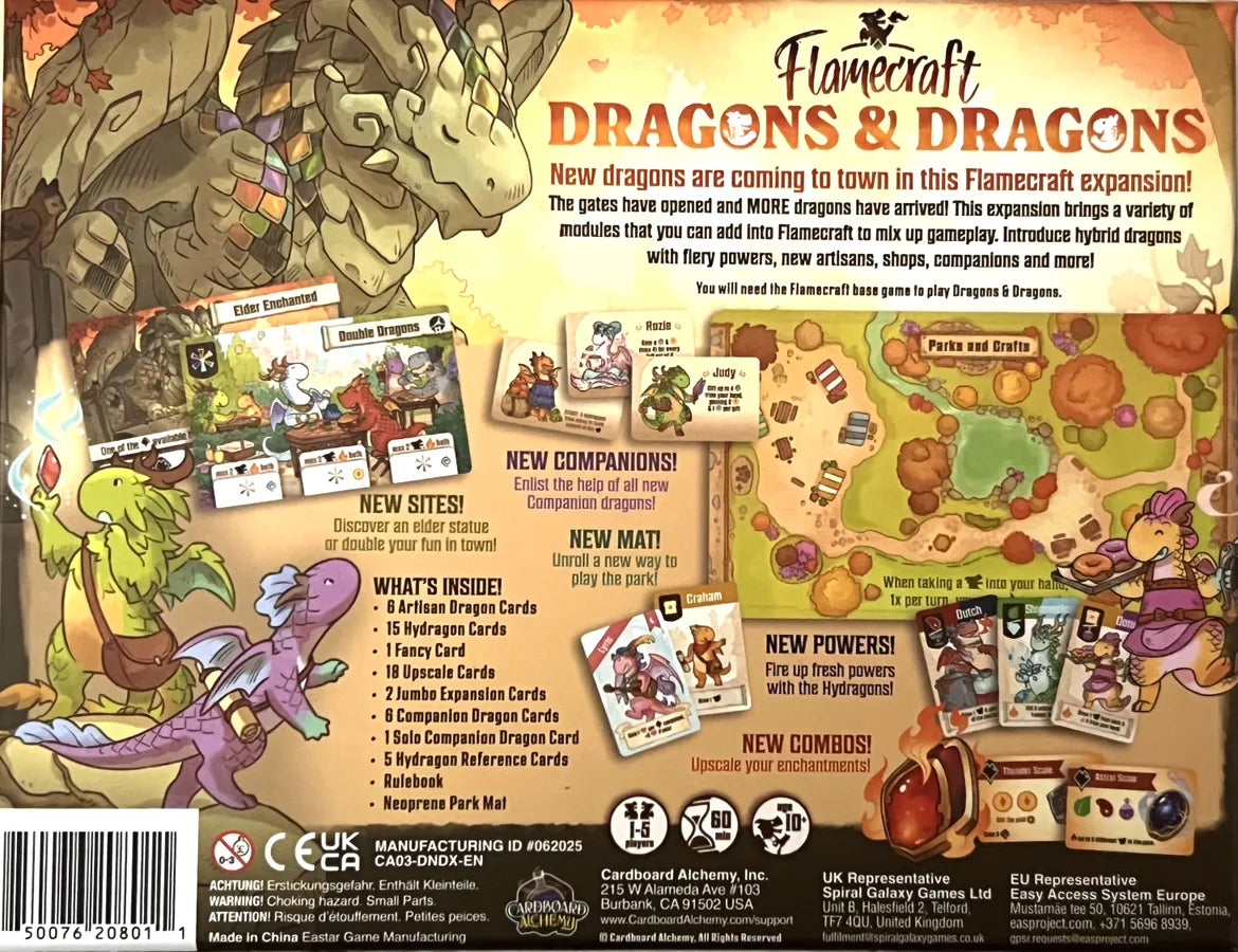 Flamecraft - Dragons and Dragons Expansion