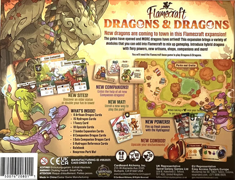 Flamecraft - Dragons and Dragons Expansion