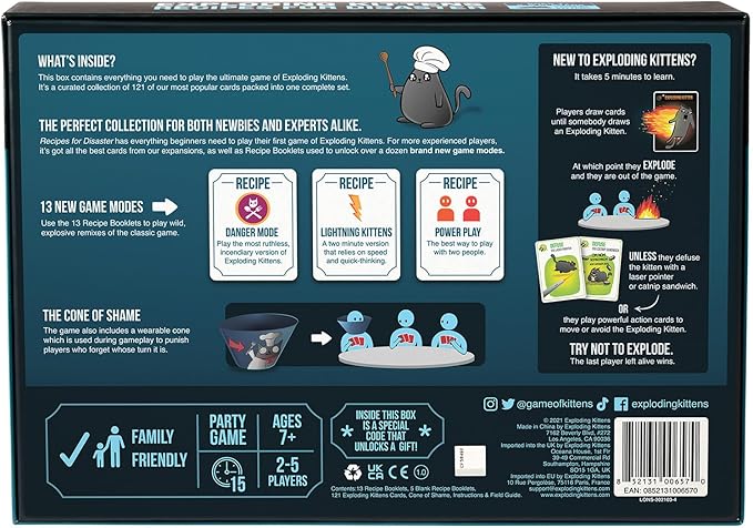 Exploding Kittens Recipes For Disaster