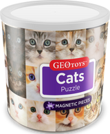 100 Piece Magnetic Puzzle - Cats