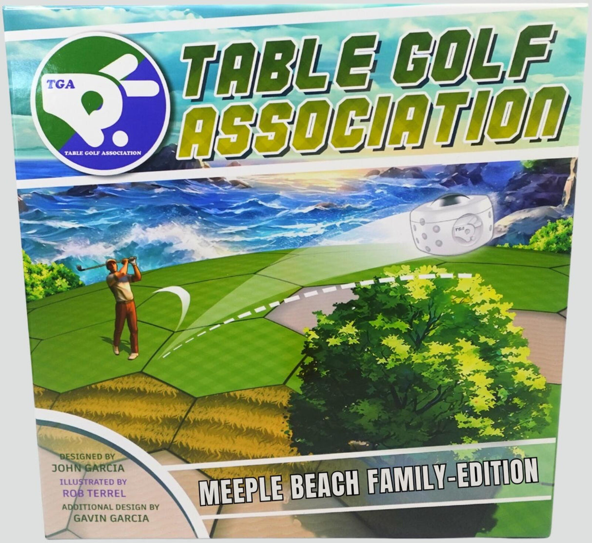 Table Golf Association Meeple Beach Family Edition