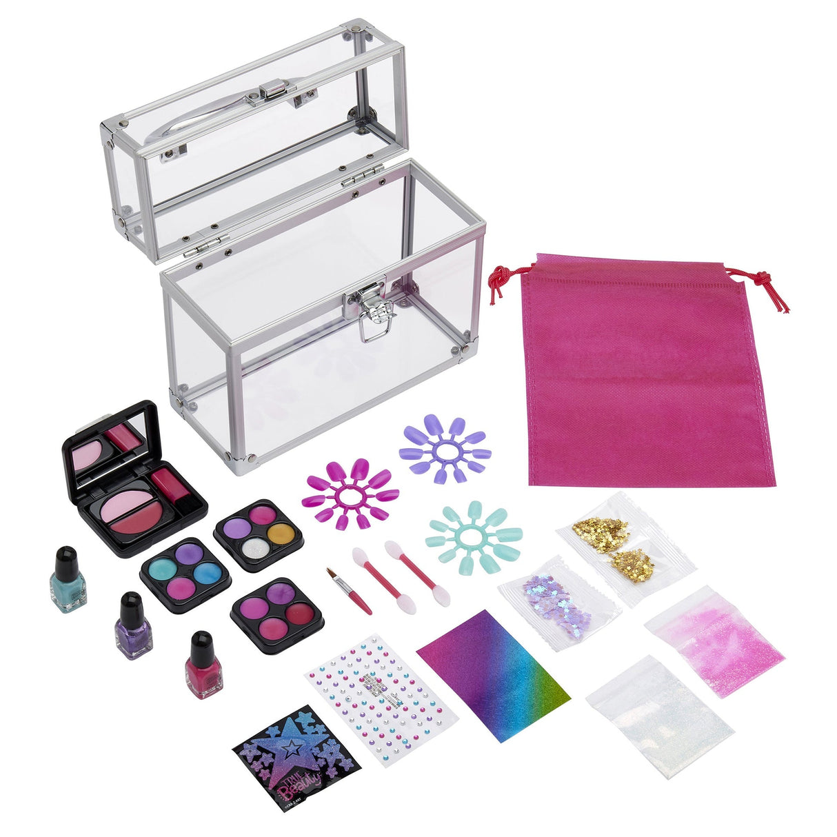 Shimmer 'n Sparkle Glam And Go Beauty Caddy