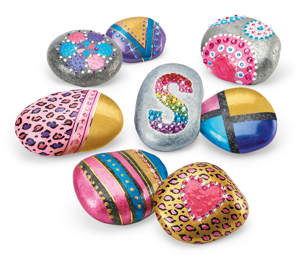 Shimmer 'n Sparkle Metallic Mania Rock Art
