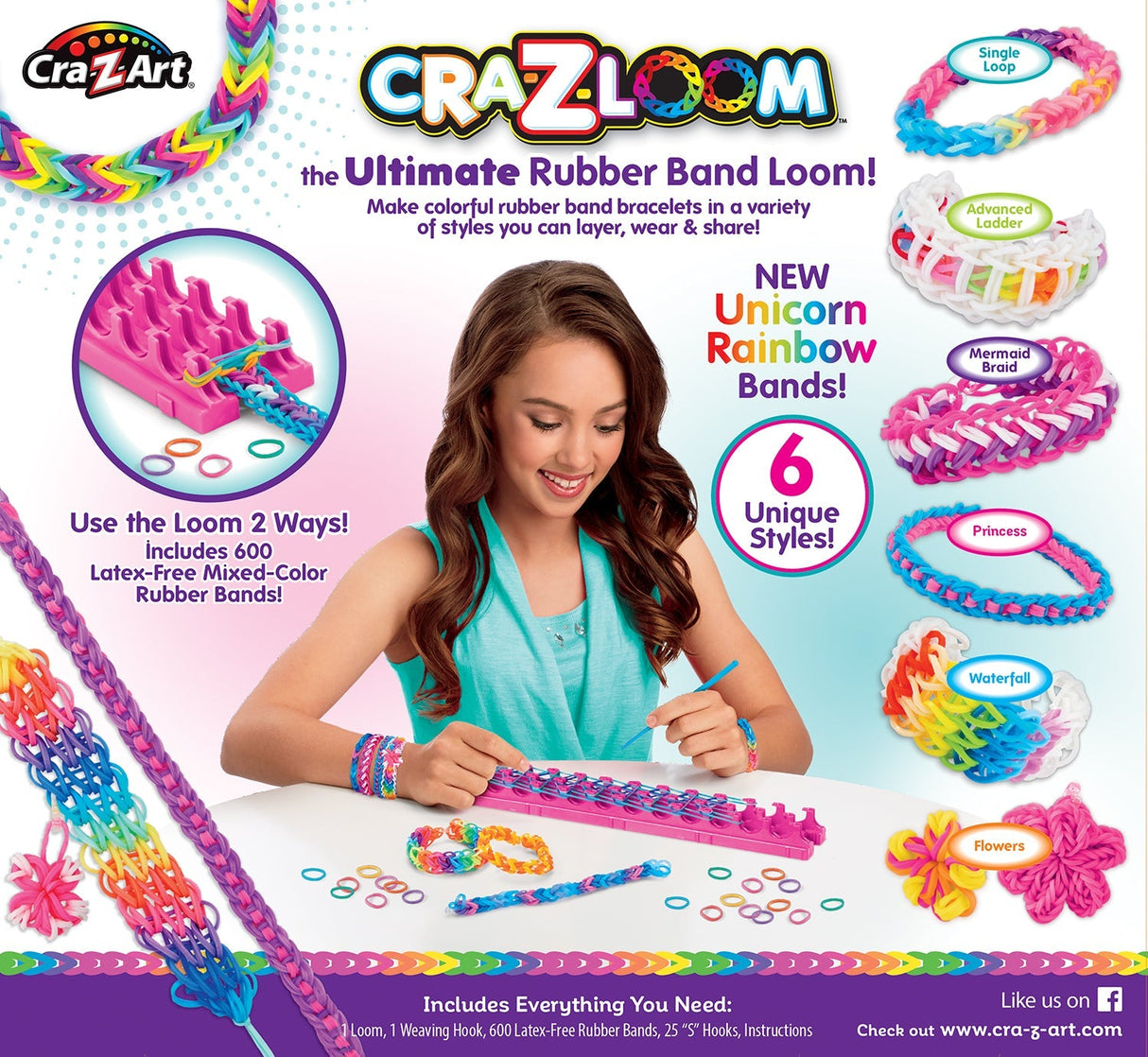 Cra-Z-Loom Rubber Band Loom