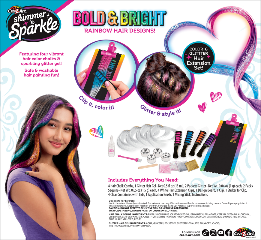 Shimmer 'n Sparkle Fx Hair Extensions