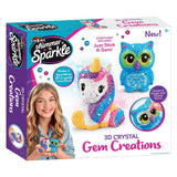 Shimmer 'n Sparkle 3D Crystal Gem Creations - Starter Set