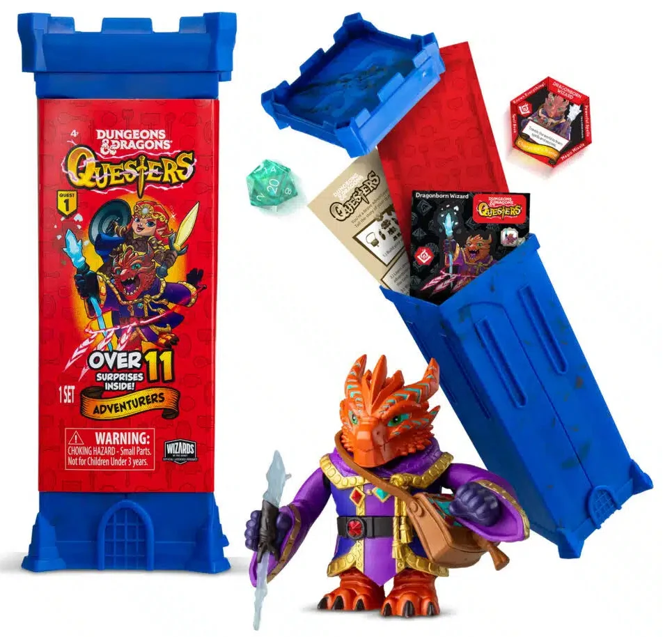 Dungeons & Dragons Questers Adventurer Character - 3.75 Inch