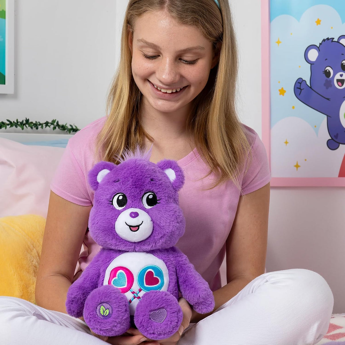 Care Bears Medium Plush - Share Bear