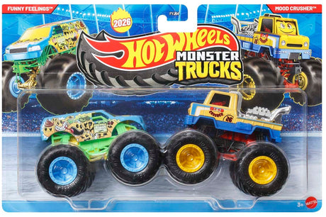 Hot Wheels: 1:64 2 Pack - Funny Feelings vs Mood Crusher
