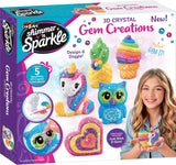 Shimmer 'n Sparkle 3D Crystal Gem Creations - Deluxe Set
