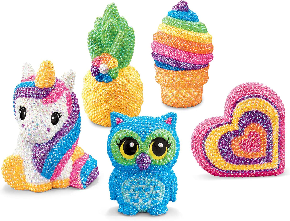 Shimmer 'n Sparkle 3D Crystal Gem Creations - Deluxe Set