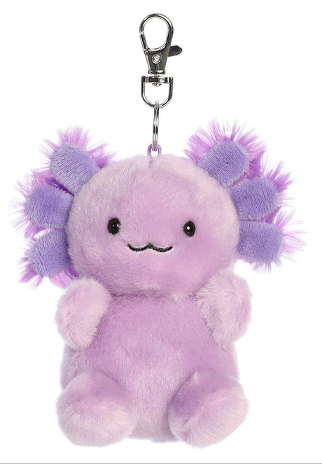 Palm Pals Clip-on Plush - Xavier Purple Axolotl
