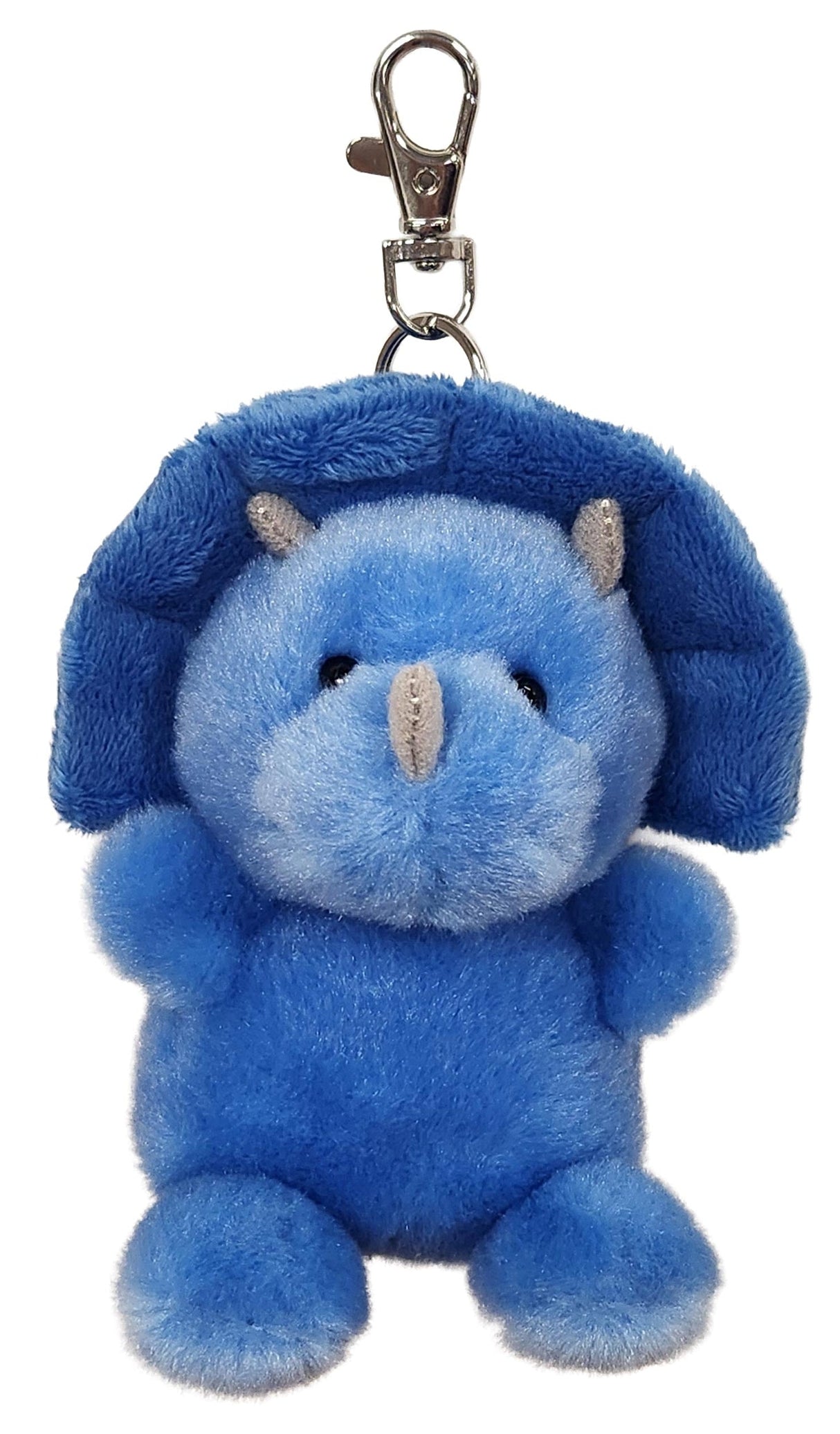 Palm Pals Clip-on Plush - Tank Triceratops