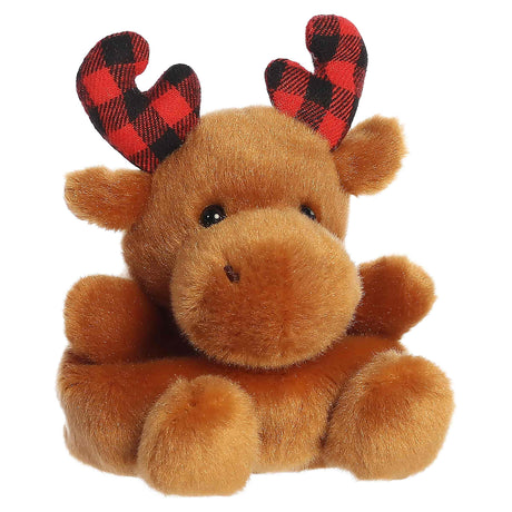 Palm Pals Plush - Clove Plaid Moose