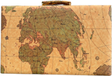 Backgammon Antique World Map Tan (38cm/15")