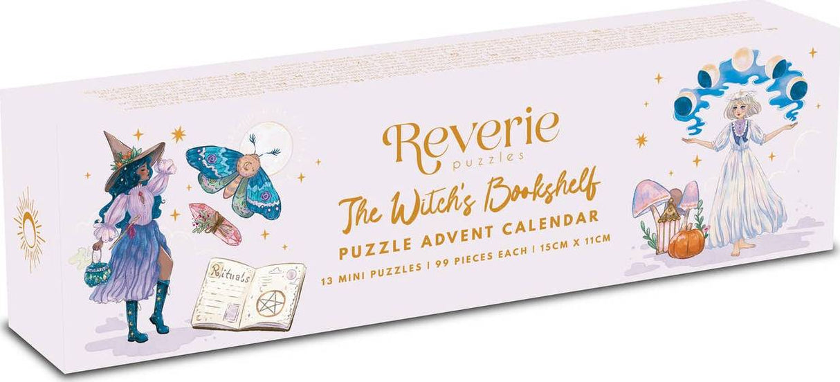 Reverie Puzzles: The Witch's Bookshelf Puzzle Advent Calendar