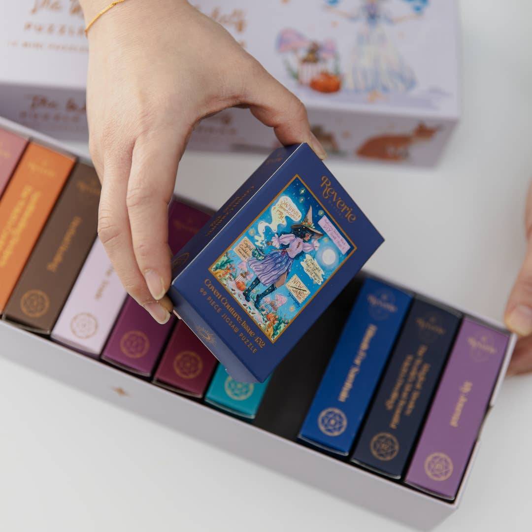 Reverie Puzzles: The Witch's Bookshelf Puzzle Advent Calendar
