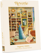 Reverie Puzzles: Regency Library Jigsaw Puzzle - 1000 Pieces