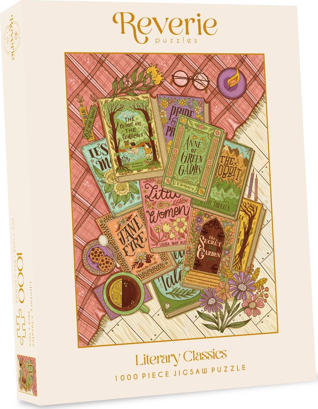 Reverie Puzzles: Literary Classics Jigsaw Puzzle - 1000 Pieces