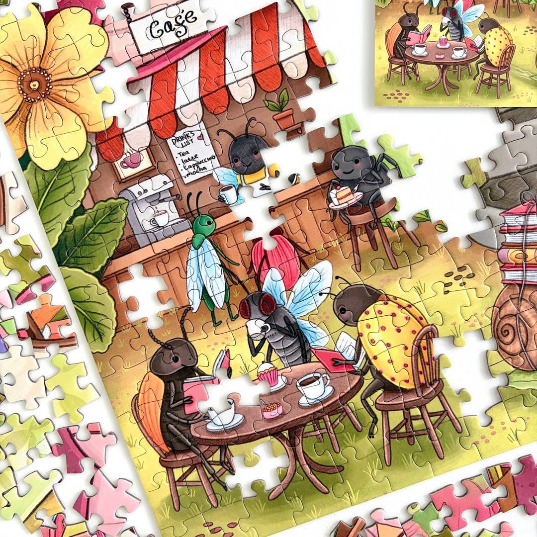 Reverie Puzzles: Mushroom Library Jigsaw Puzzle - 1000 Pieces