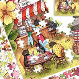 Reverie Puzzles: Mushroom Library Jigsaw Puzzle - 1000 Pieces