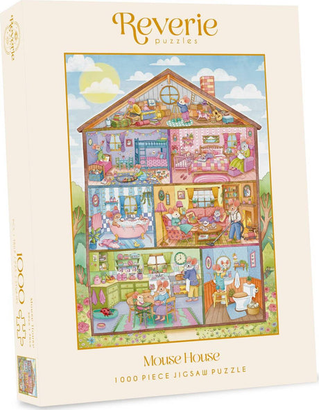 Reverie Puzzles: Mouse House Jigsaw Puzzle - 1000 Pieces