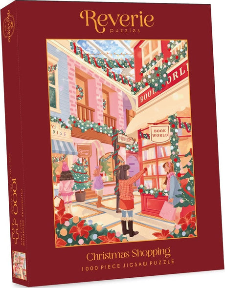 Reverie Puzzles: Christmas Shopping Jigsaw Puzzle (1000 Pieces)