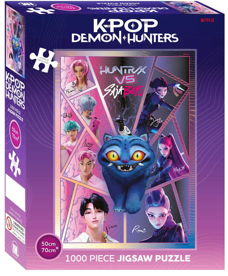 K-Pop Demon Hunters: Broken Glass Puzzle - 1000pcs